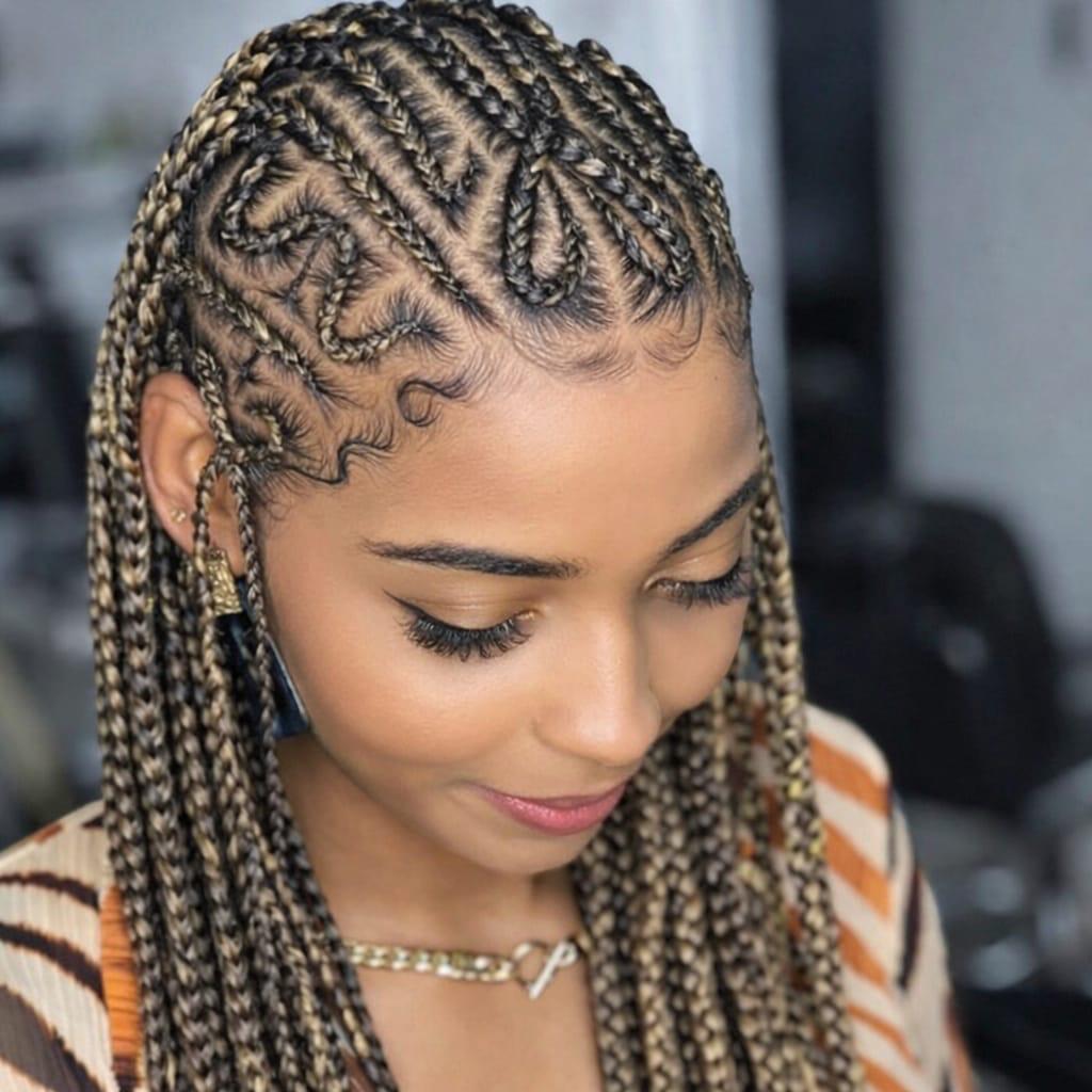 Best hair braids in Frisco at Chelna braids